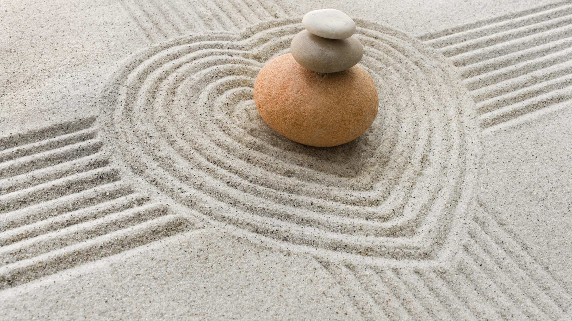 Le sable du jardin zen